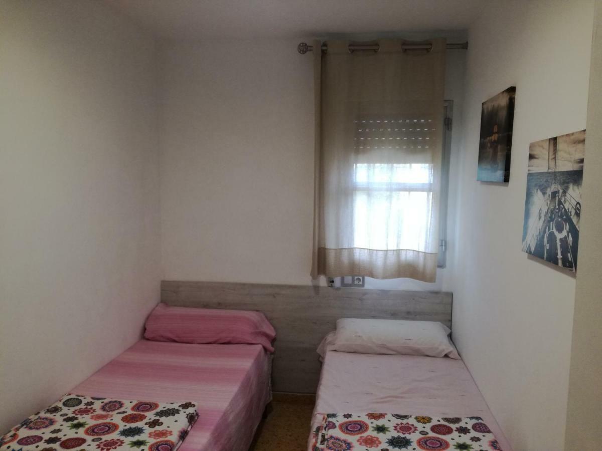 Atico Primer Linea De Mar Con Piscina En Ebrehogar Sant Carles De La Rapita Ngoại thất bức ảnh