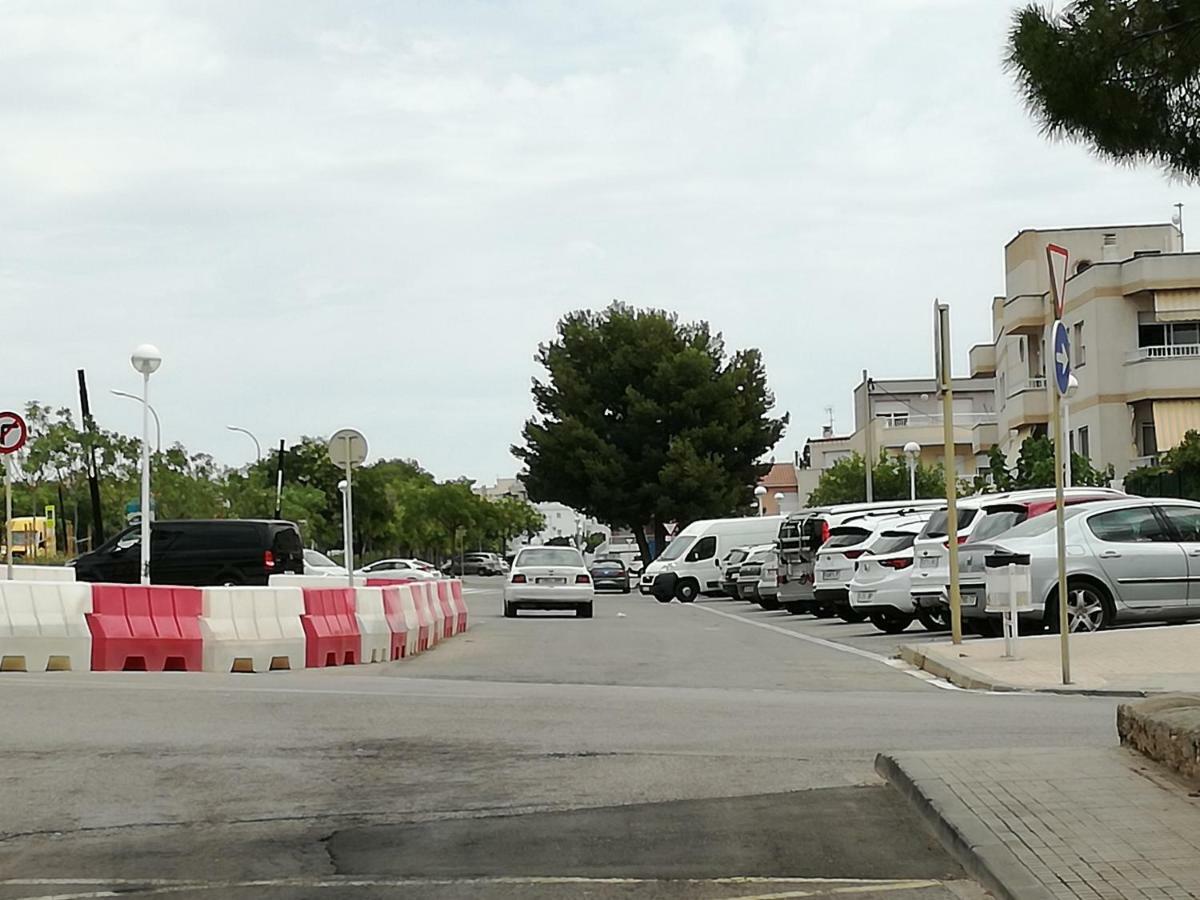 Atico Primer Linea De Mar Con Piscina En Ebrehogar Sant Carles De La Rapita Ngoại thất bức ảnh